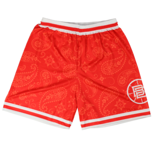 Design 4 - Red - Shorts